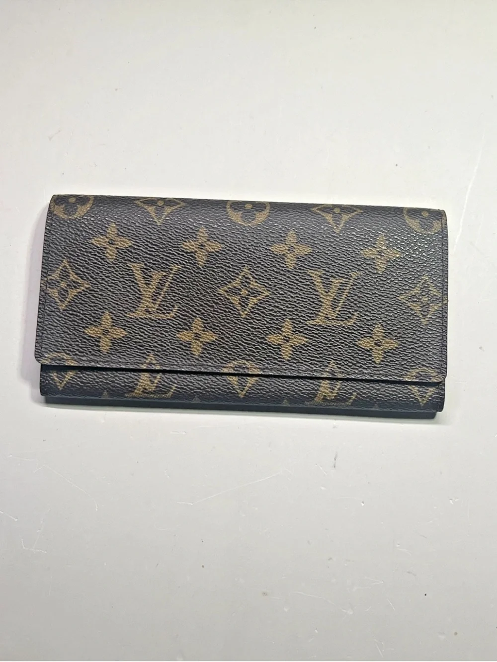 Louis Vuitton vintage Monogram Continental Wallet -with LV box EUC all inclusive